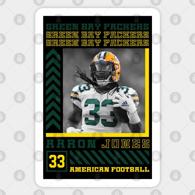 AARON JONES Magnet by hackercyberattackactivity